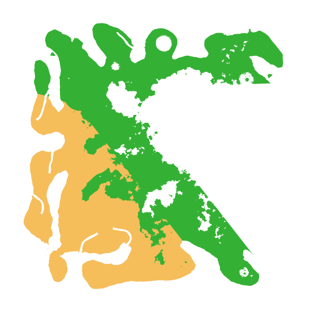 Biome Rust Map: Procedural Map, Size: 3500, Seed: 75214053