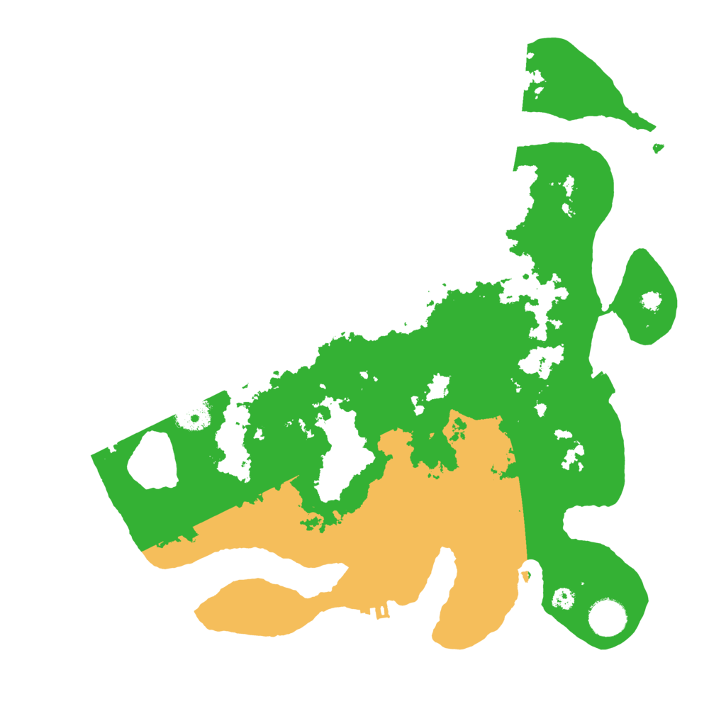 Biome Rust Map: Procedural Map, Size: 3400, Seed: 95210938