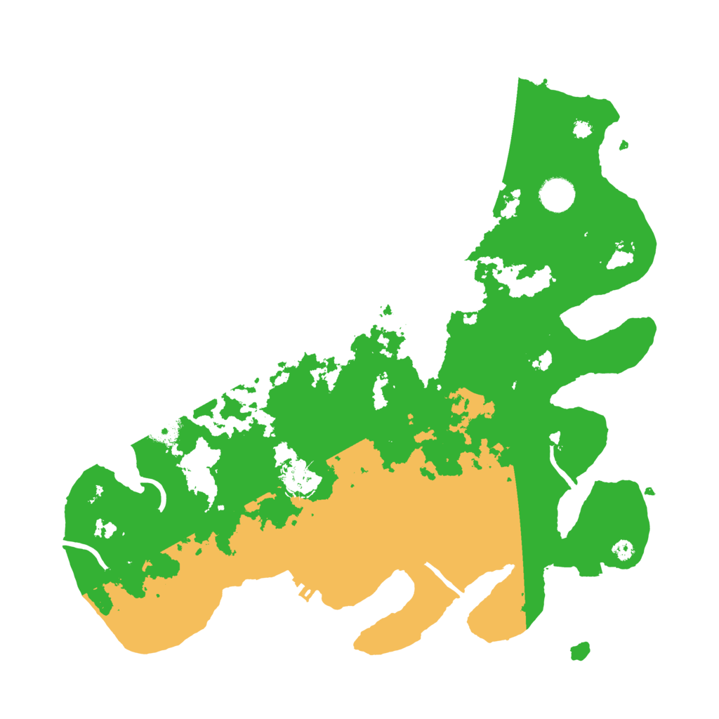 Biome Rust Map: Procedural Map, Size: 3650, Seed: 37225893