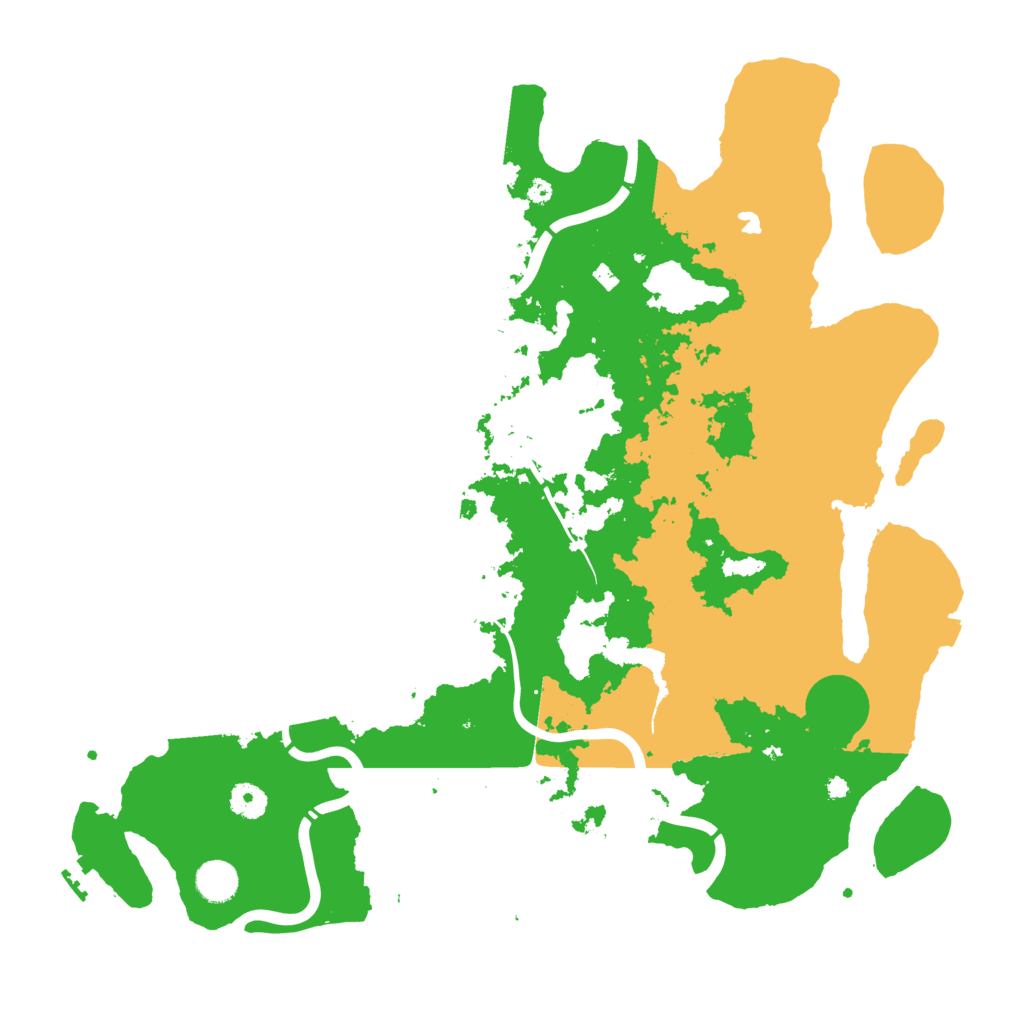 Biome Rust Map: Procedural Map, Size: 4250, Seed: 773398357