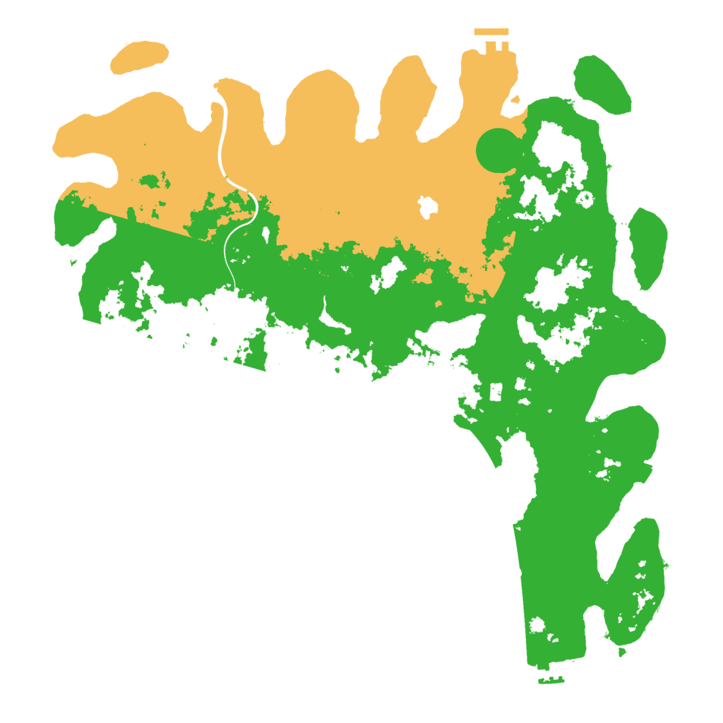 Biome Rust Map: Procedural Map, Size: 4250, Seed: 21396736