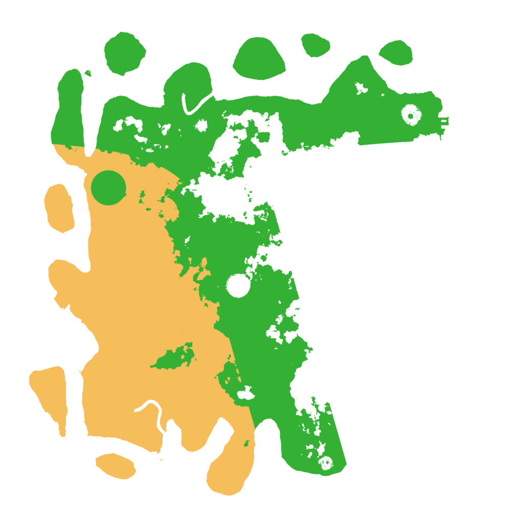 Biome Rust Map: Procedural Map, Size: 3950, Seed: 66406434