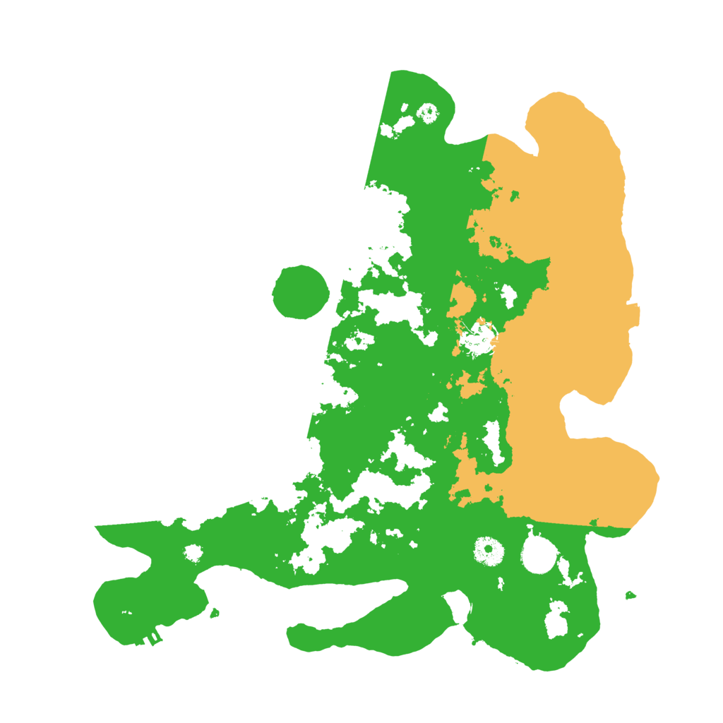 Biome Rust Map: Procedural Map, Size: 3650, Seed: 56178193