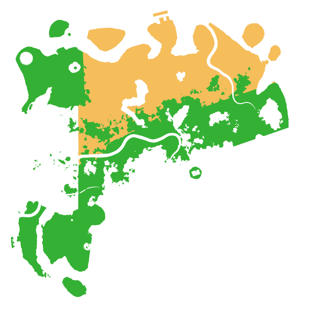 Biome Rust Map: Procedural Map, Size: 4250, Seed: 815593118