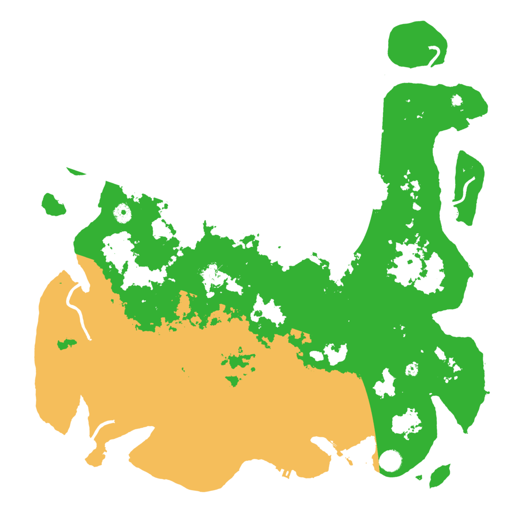 Biome Rust Map: Procedural Map, Size: 4300, Seed: 72460318
