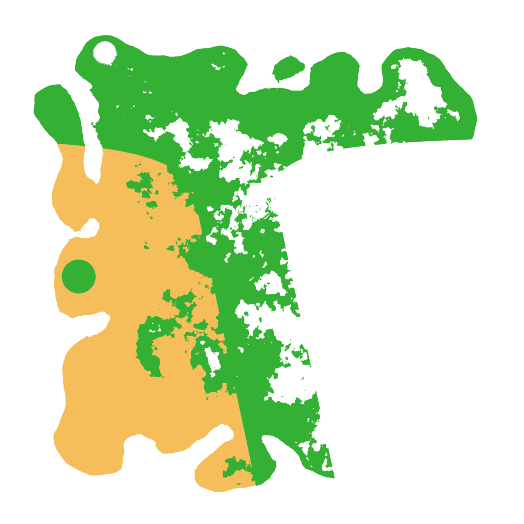 Biome Rust Map: Barren, Size: 4100, Seed: 18289424