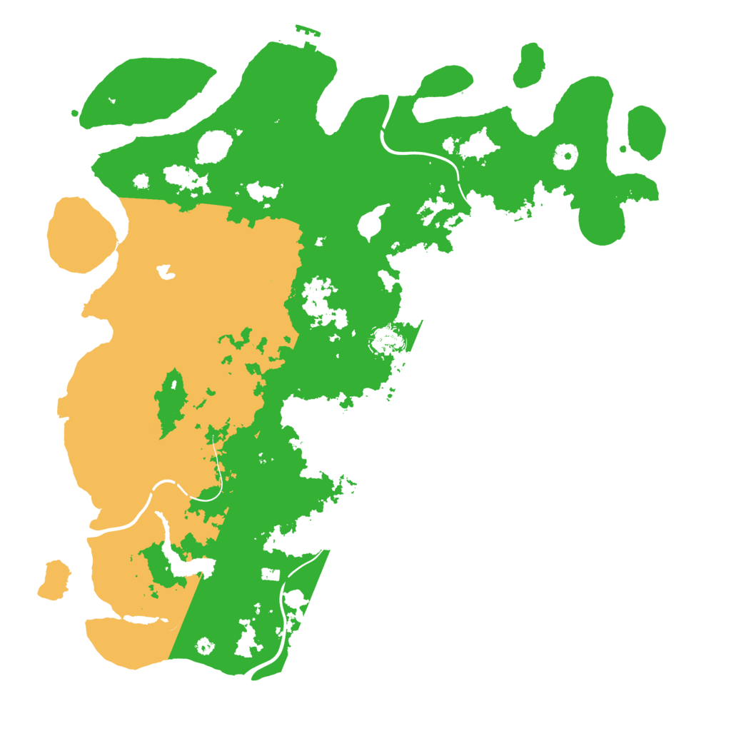 Biome Rust Map: Procedural Map, Size: 4250, Seed: 88861289