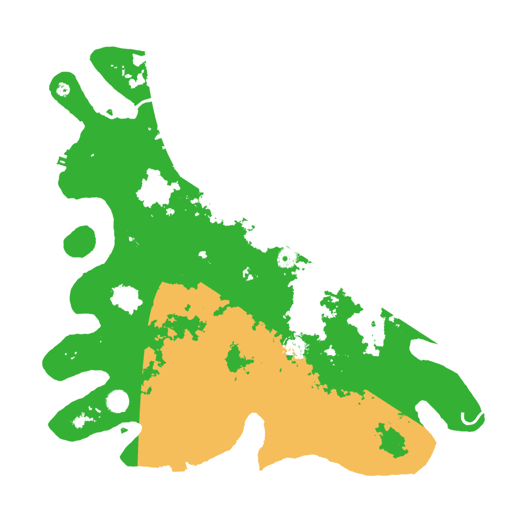 Biome Rust Map: Procedural Map, Size: 3950, Seed: 10142336