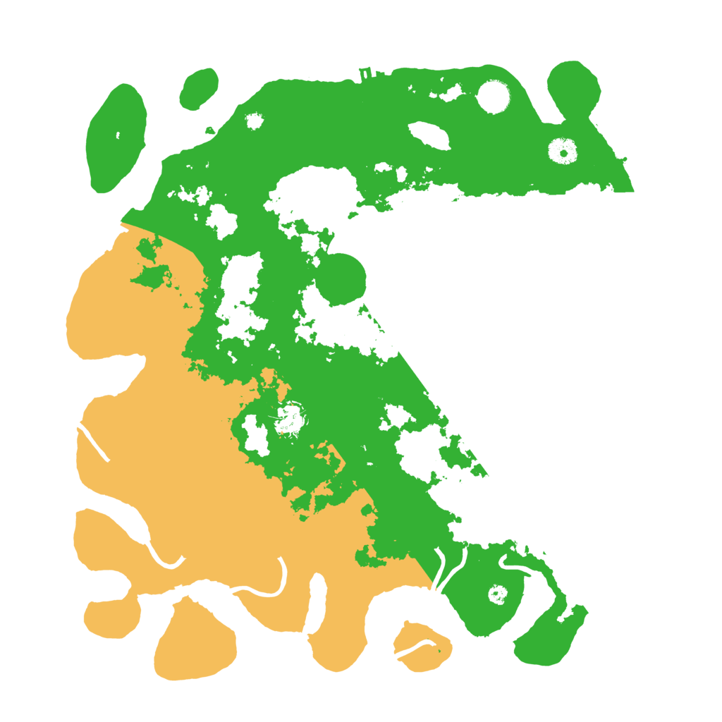 Biome Rust Map: Procedural Map, Size: 3900, Seed: 86346662