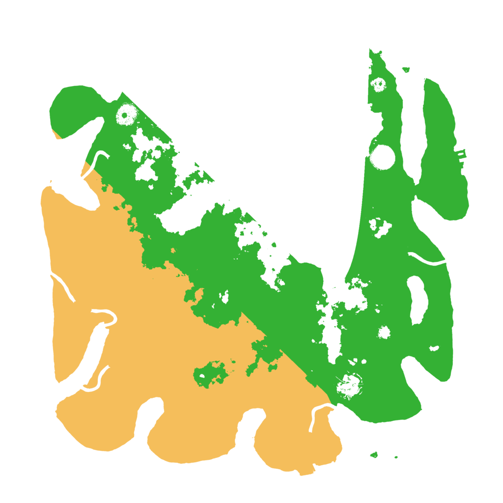 Biome Rust Map: Procedural Map, Size: 3650, Seed: 73786772