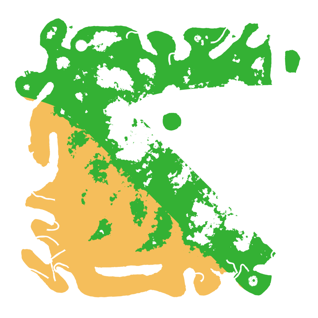 Biome Rust Map: Procedural Map, Size: 4850, Seed: 1517271700
