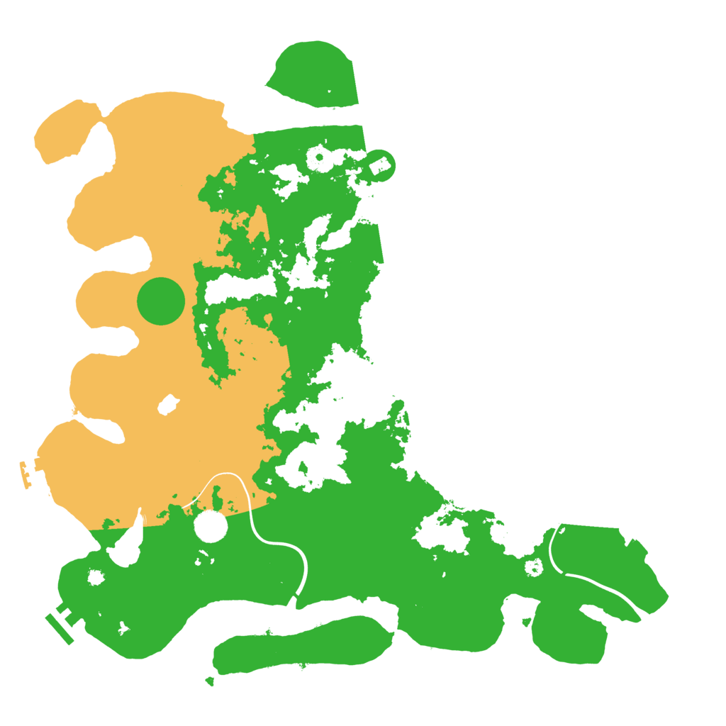Biome Rust Map: Procedural Map, Size: 4000, Seed: 605