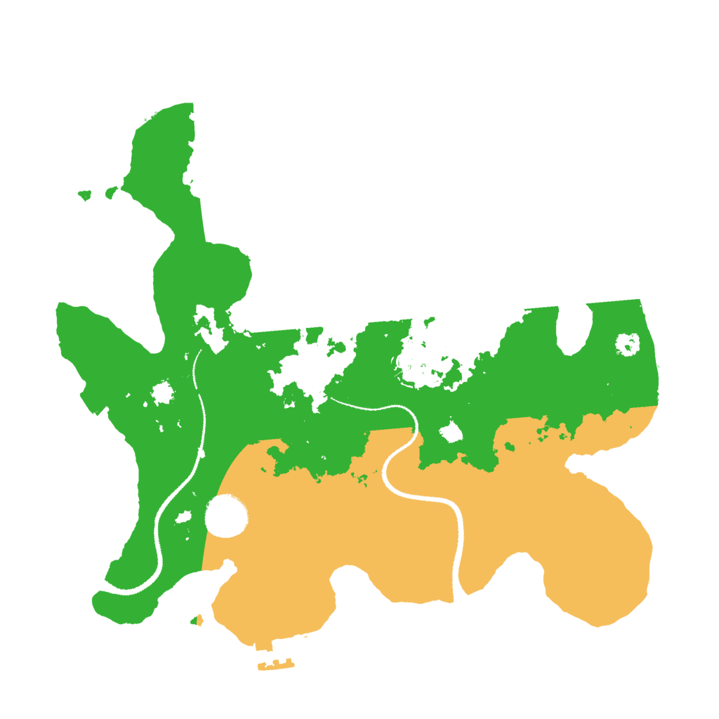 Biome Rust Map: Procedural Map, Size: 3000, Seed: 144339669