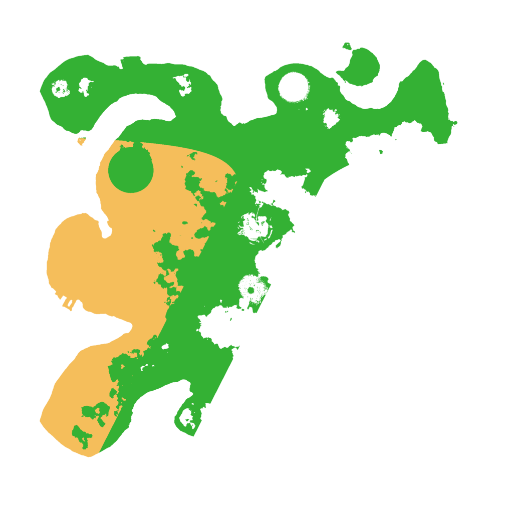 Biome Rust Map: Procedural Map, Size: 3000, Seed: 564194472