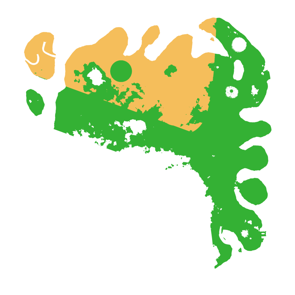 Biome Rust Map: Procedural Map, Size: 3600, Seed: 32023002