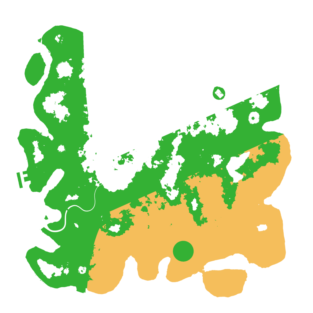 Biome Rust Map: Procedural Map, Size: 4000, Seed: 46262217