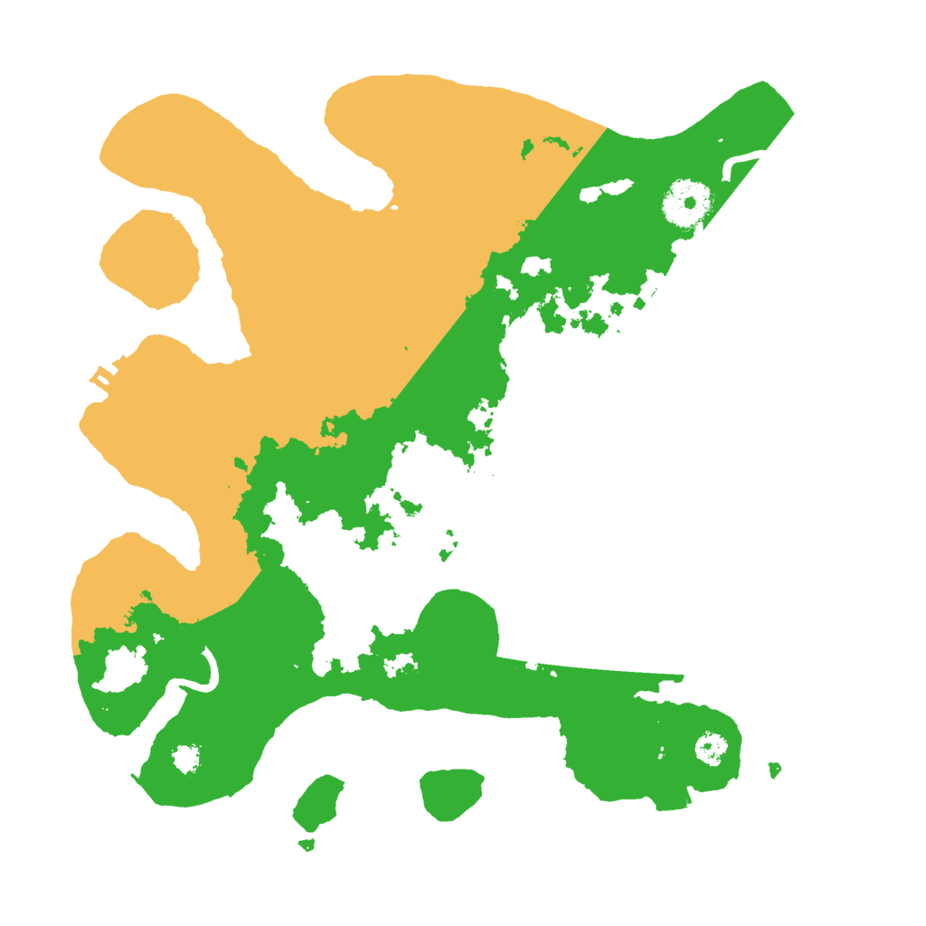 Biome Rust Map: Procedural Map, Size: 3000, Seed: 11336