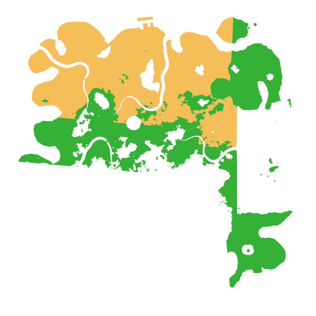 Biome Rust Map: Procedural Map, Size: 4100, Seed: 48265178