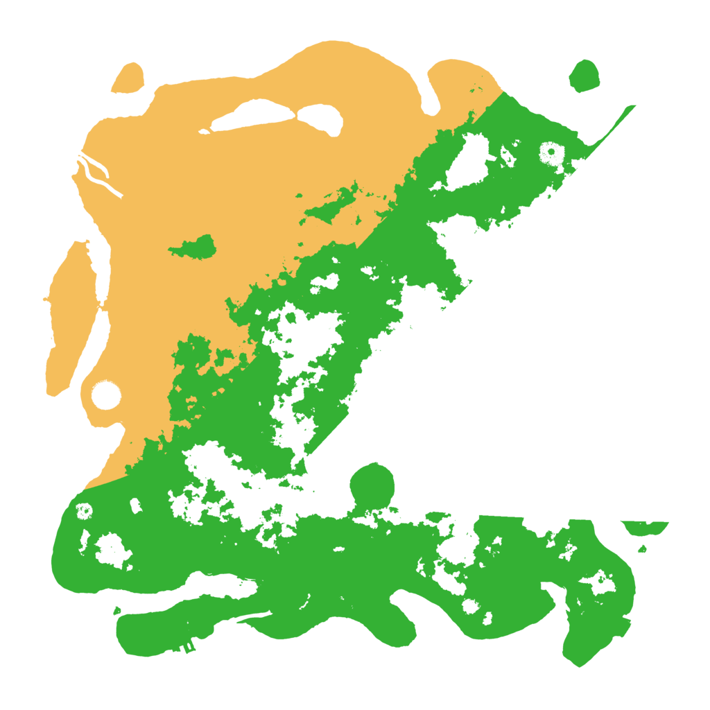 Biome Rust Map: Procedural Map, Size: 4300, Seed: 59714266
