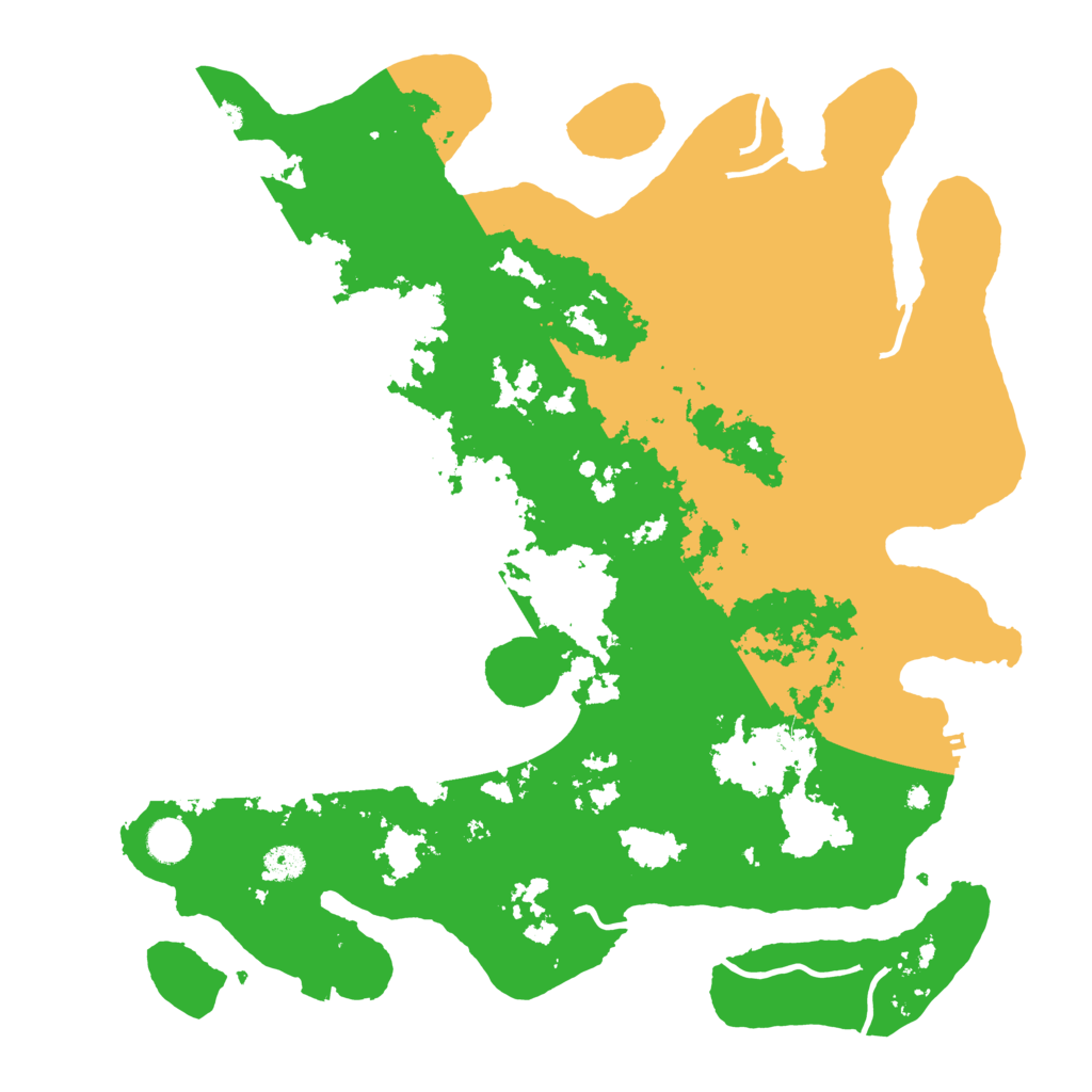 Biome Rust Map: Procedural Map, Size: 4300, Seed: 90613865