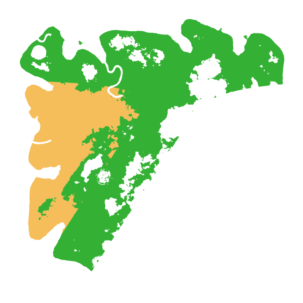 Biome Rust Map: Procedural Map, Size: 3800, Seed: 58397530