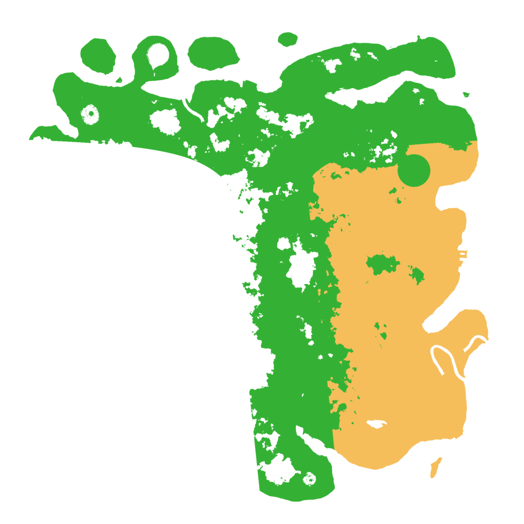 Biome Rust Map: Procedural Map, Size: 4250, Seed: 851528211