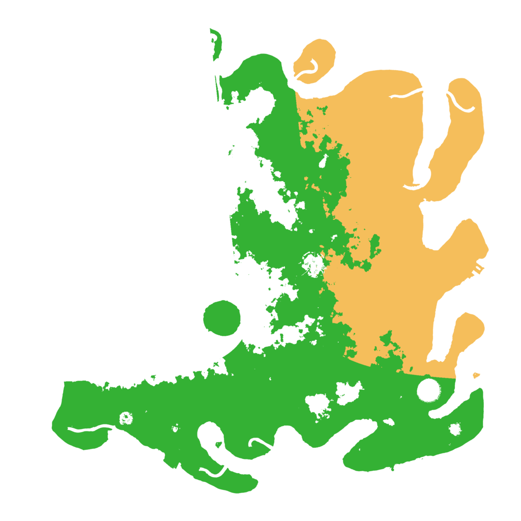 Biome Rust Map: Procedural Map, Size: 3950, Seed: 10249171