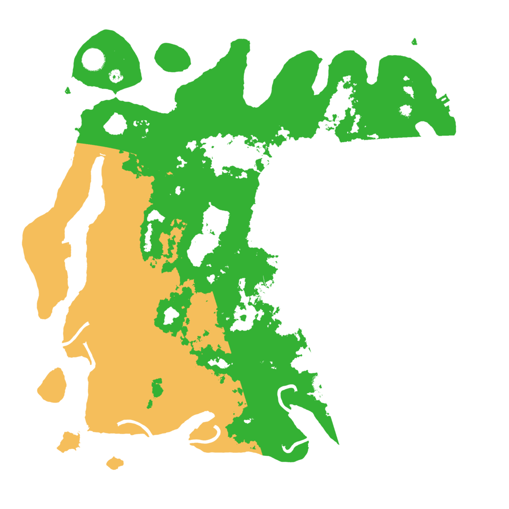 Biome Rust Map: Procedural Map, Size: 3950, Seed: 24486660