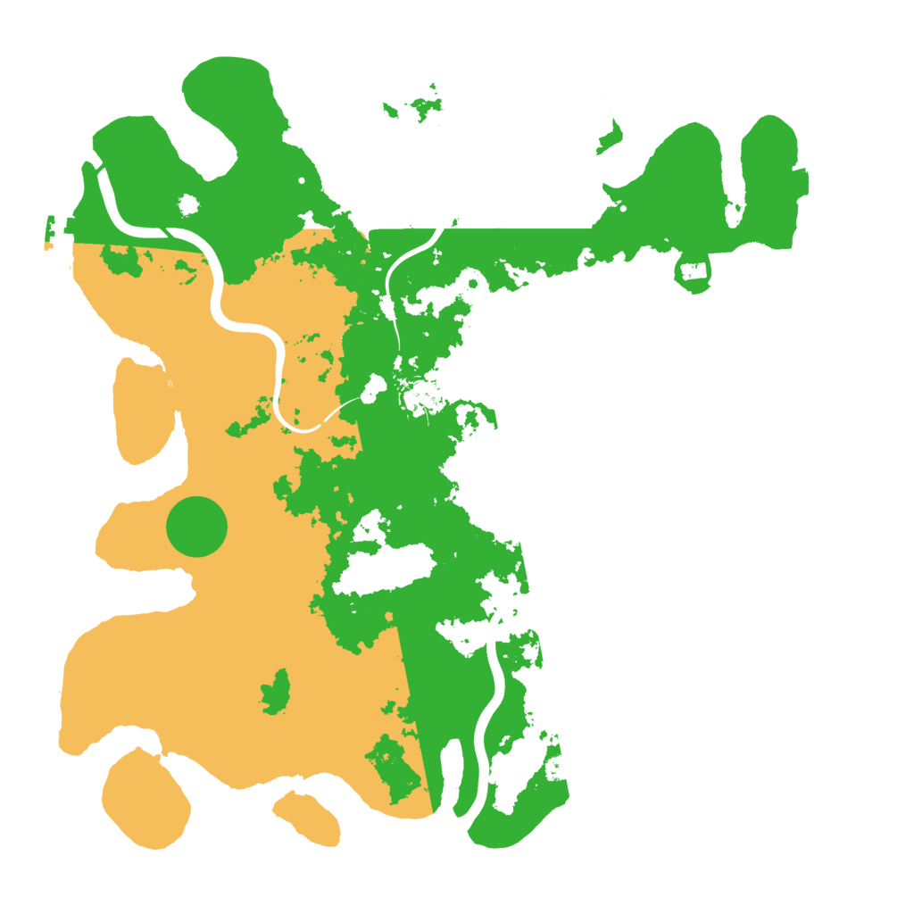 Biome Rust Map: Procedural Map, Size: 3950, Seed: 83118771