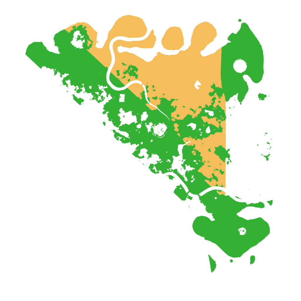 Biome Rust Map: Procedural Map, Size: 4000, Seed: 31479156