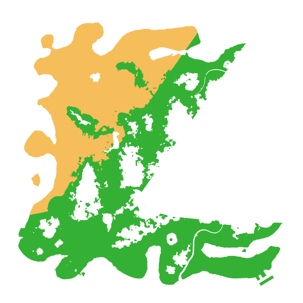 Biome Rust Map: Procedural Map, Size: 4000, Seed: 863980905