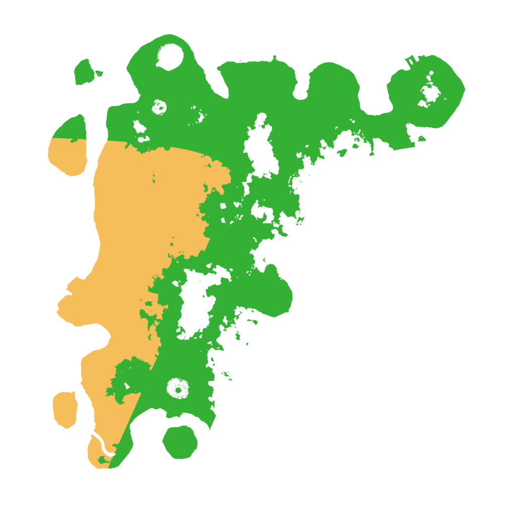 Biome Rust Map: Procedural Map, Size: 3600, Seed: 174836