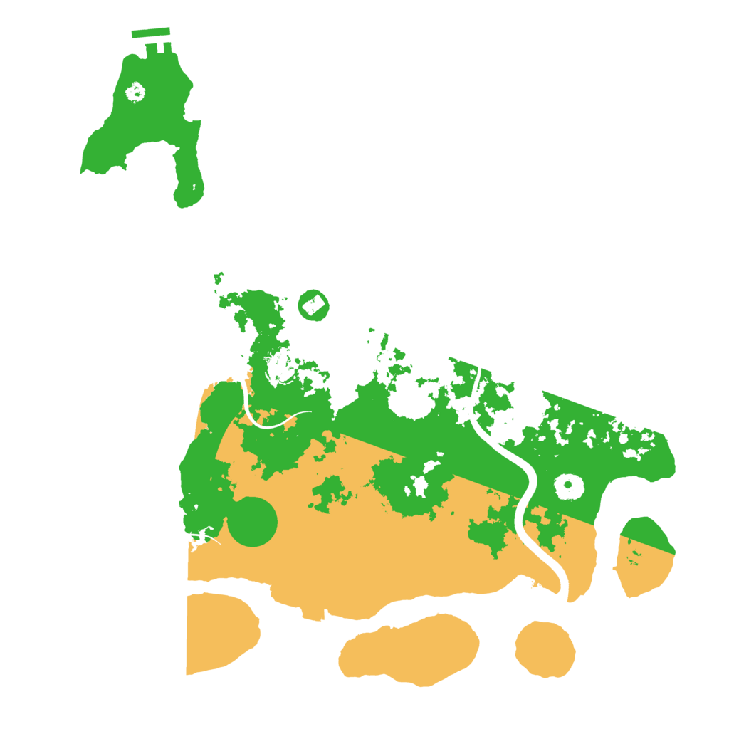 Biome Rust Map: Procedural Map, Size: 3850, Seed: 48483835