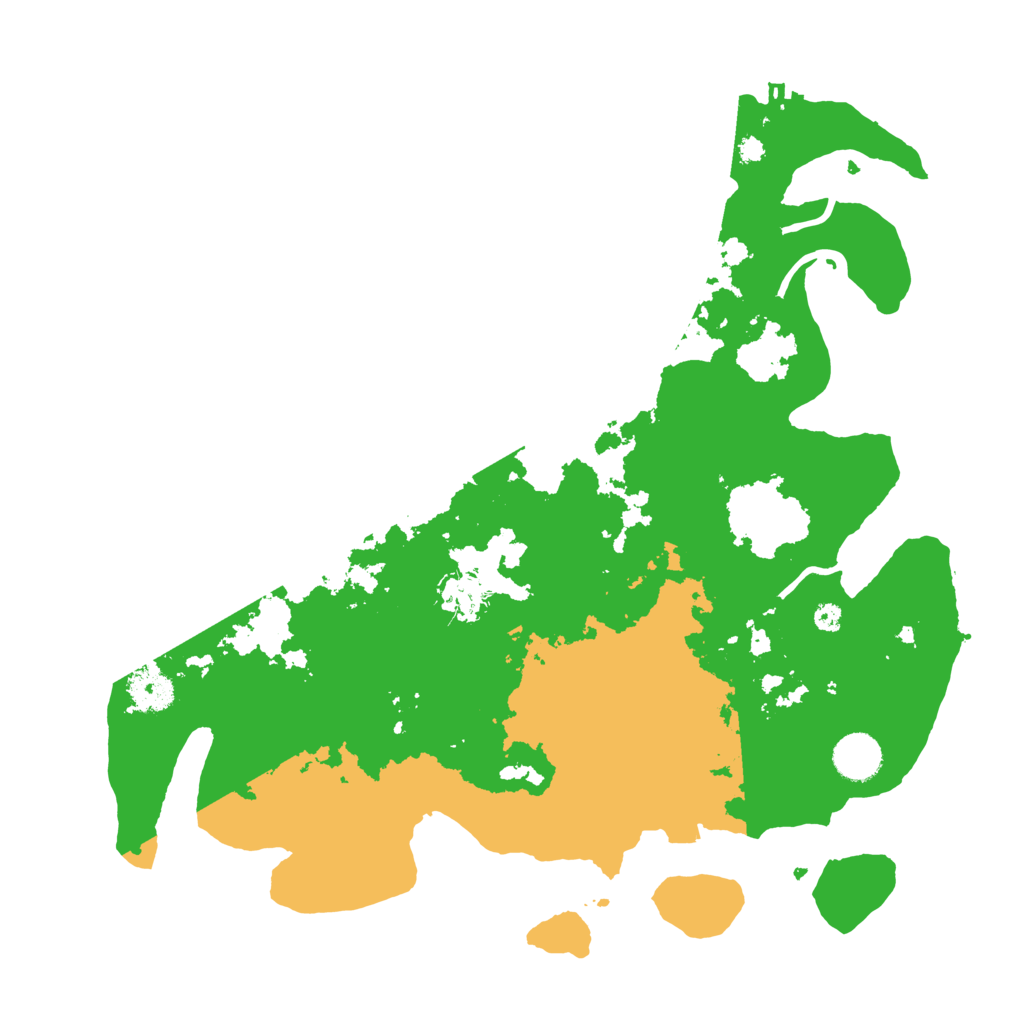 Biome Rust Map: Procedural Map, Size: 3750, Seed: 831098198