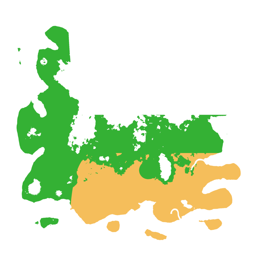 Biome Rust Map: Procedural Map, Size: 3800, Seed: 16105276