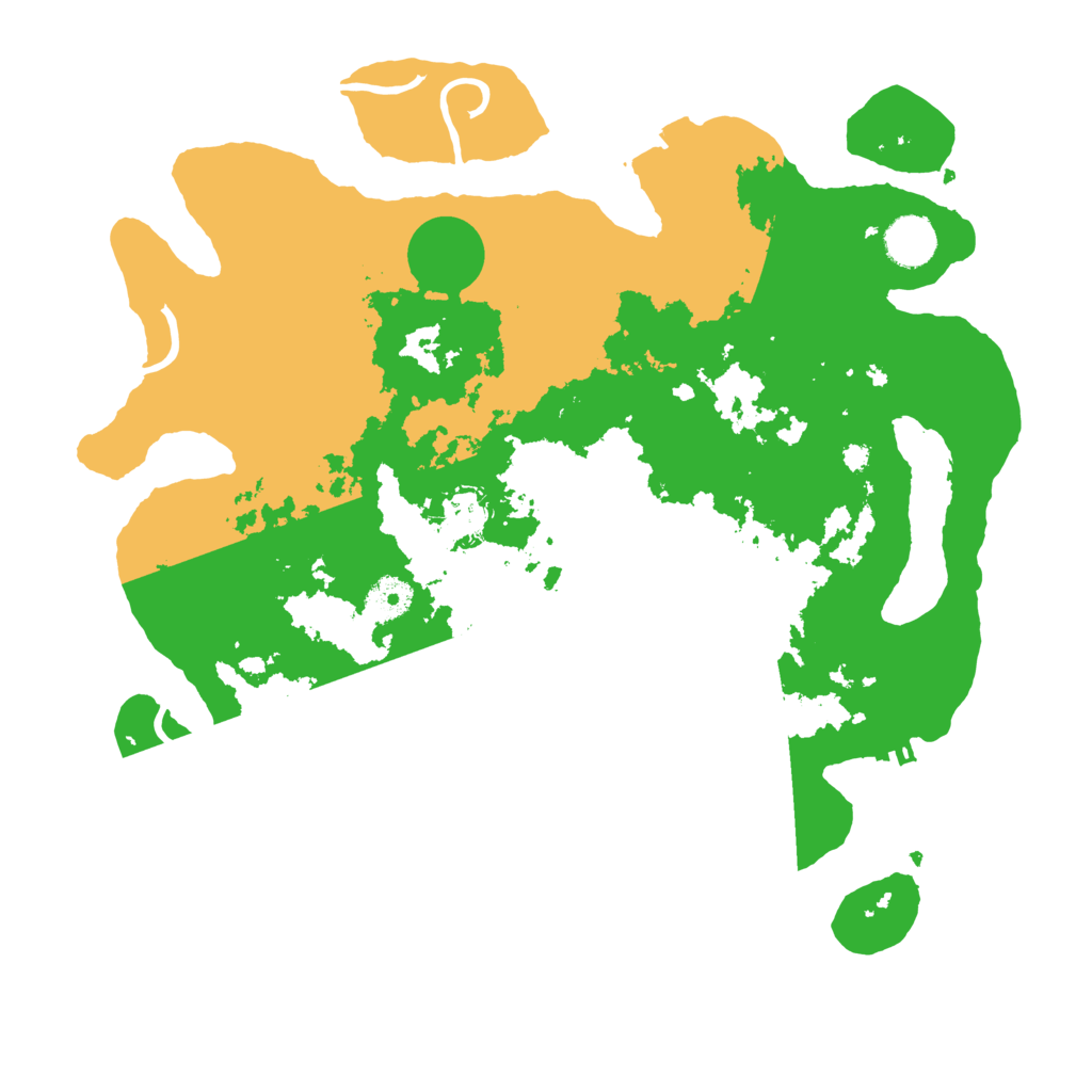 Biome Rust Map: Procedural Map, Size: 3750, Seed: 21964539