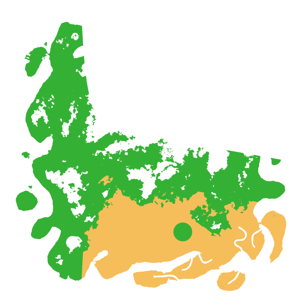 Biome Rust Map: Procedural Map, Size: 4300, Seed: 4489