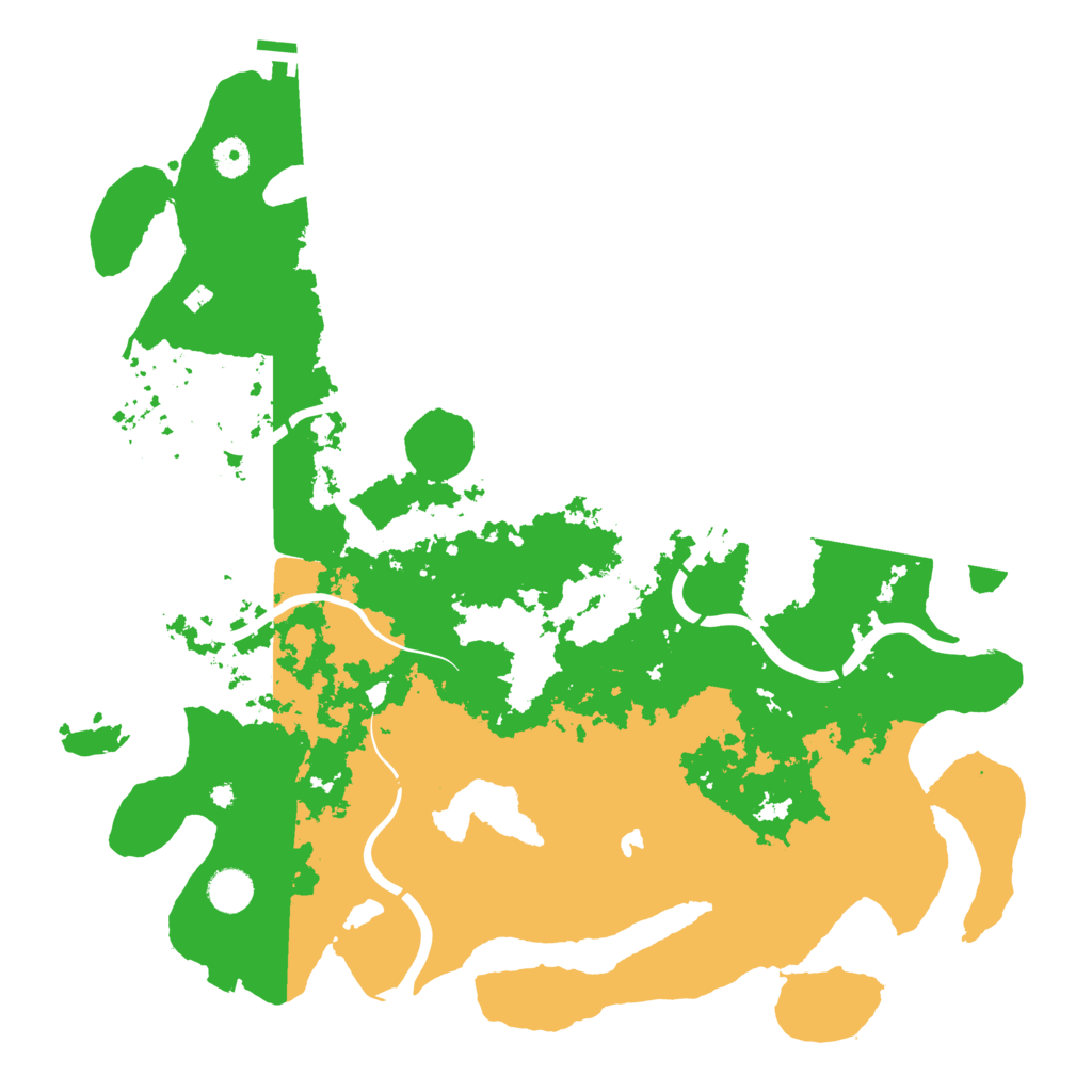 Biome Rust Map: Procedural Map, Size: 4300, Seed: 4489
