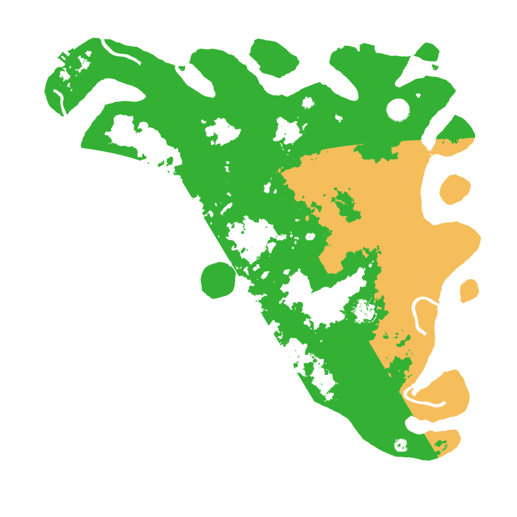 Biome Rust Map: Procedural Map, Size: 4000, Seed: 1879