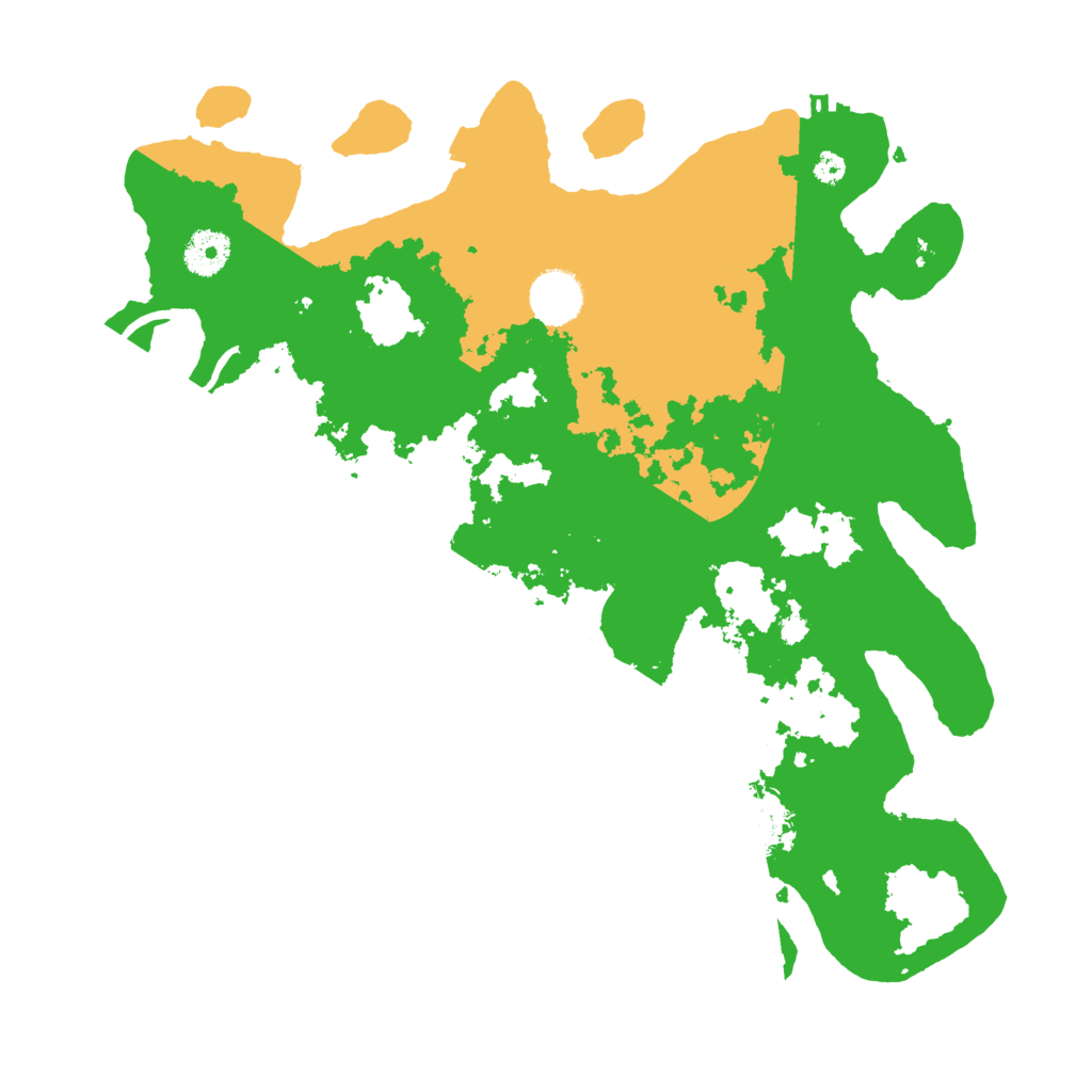 Biome Rust Map: Procedural Map, Size: 3600, Seed: 20510