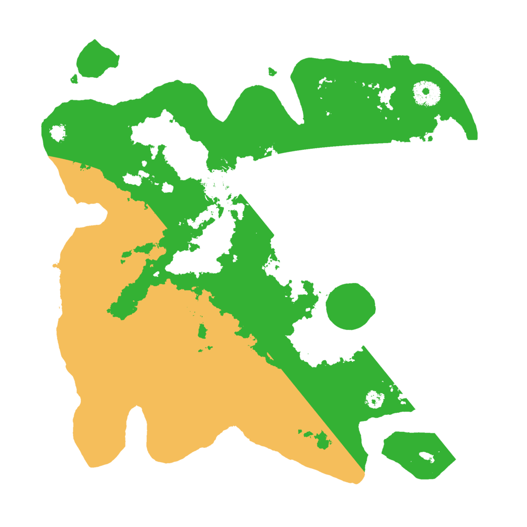 Biome Rust Map: Procedural Map, Size: 3000, Seed: 387666529