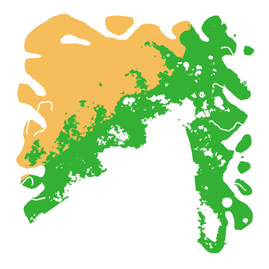 Biome Rust Map: Procedural Map, Size: 4700, Seed: 373726152