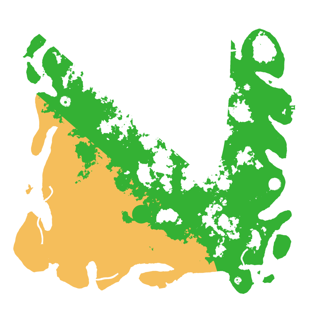 Biome Rust Map: Procedural Map, Size: 4500, Seed: 385989327