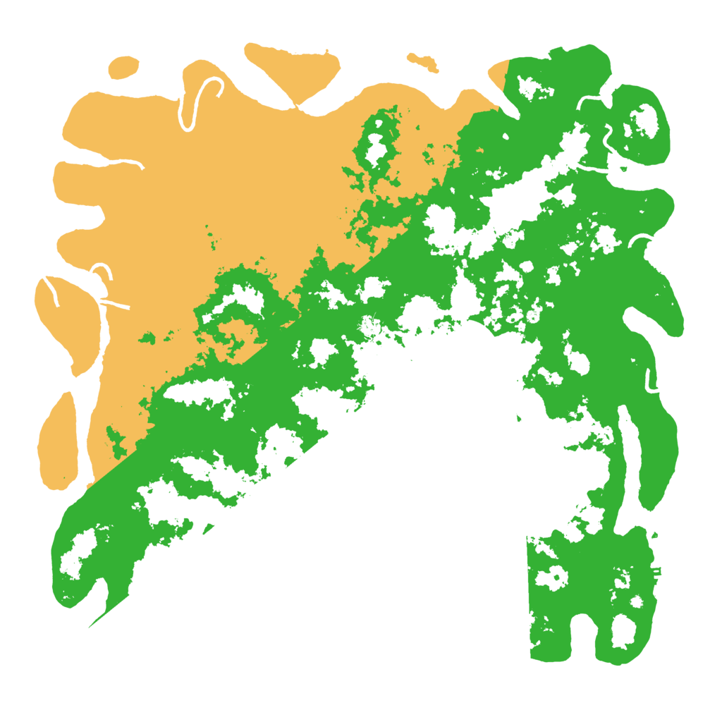 Biome Rust Map: Procedural Map, Size: 5500, Seed: 351483611