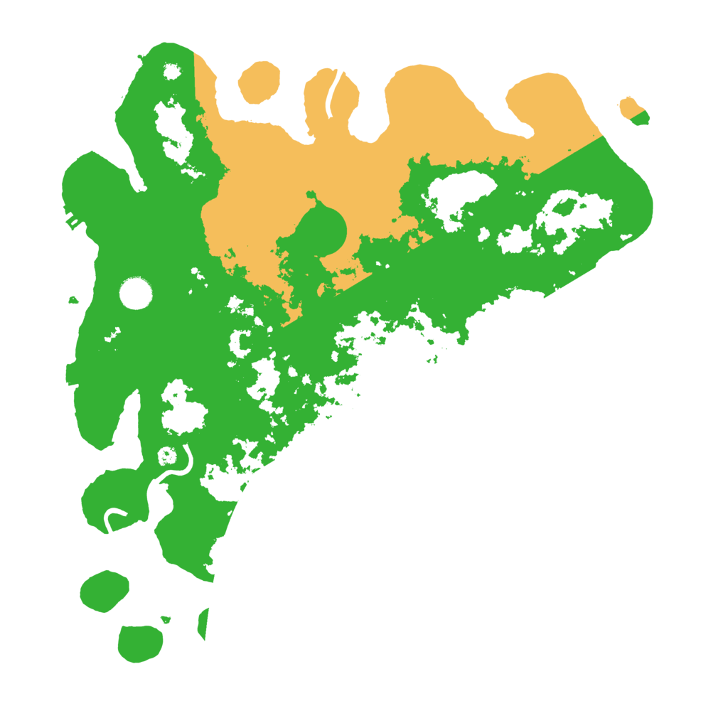 Biome Rust Map: Procedural Map, Size: 3950, Seed: 272929