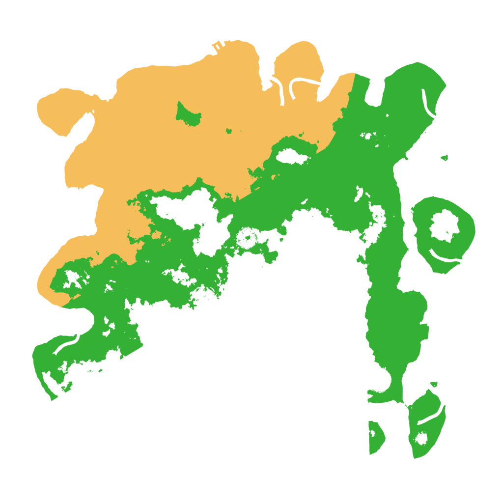 Biome Rust Map: Procedural Map, Size: 3750, Seed: 18856349