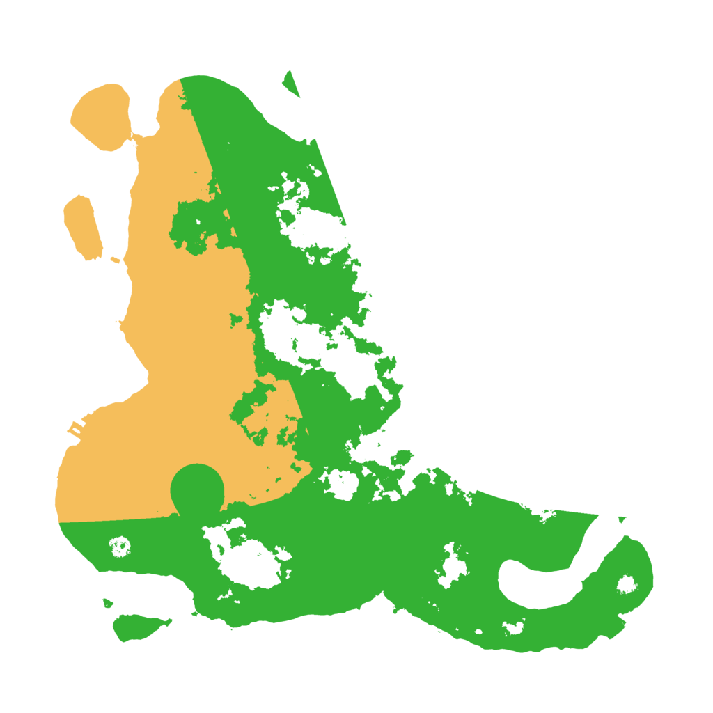Biome Rust Map: Procedural Map, Size: 3500, Seed: 29727182