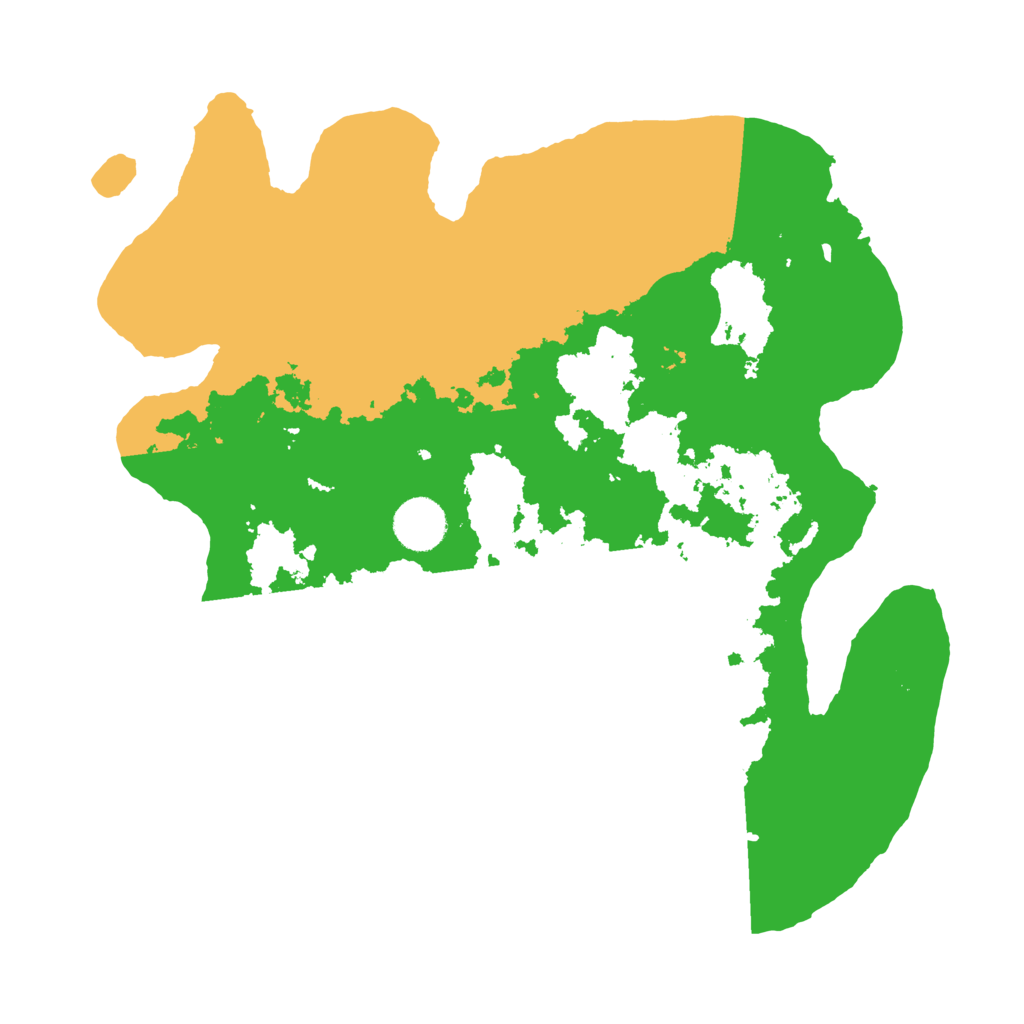 Biome Rust Map: Barren, Size: 3500, Seed: 56586146