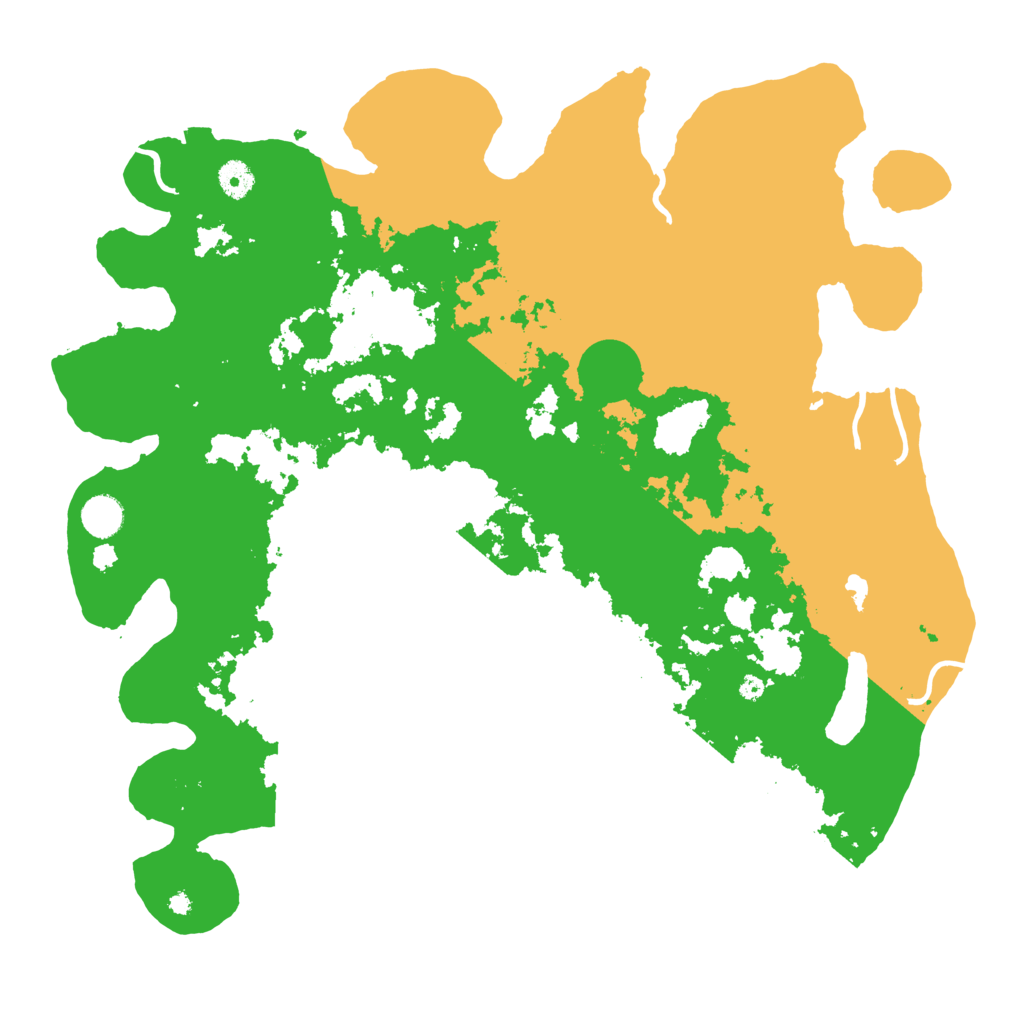 Biome Rust Map: Procedural Map, Size: 4300, Seed: 66690019
