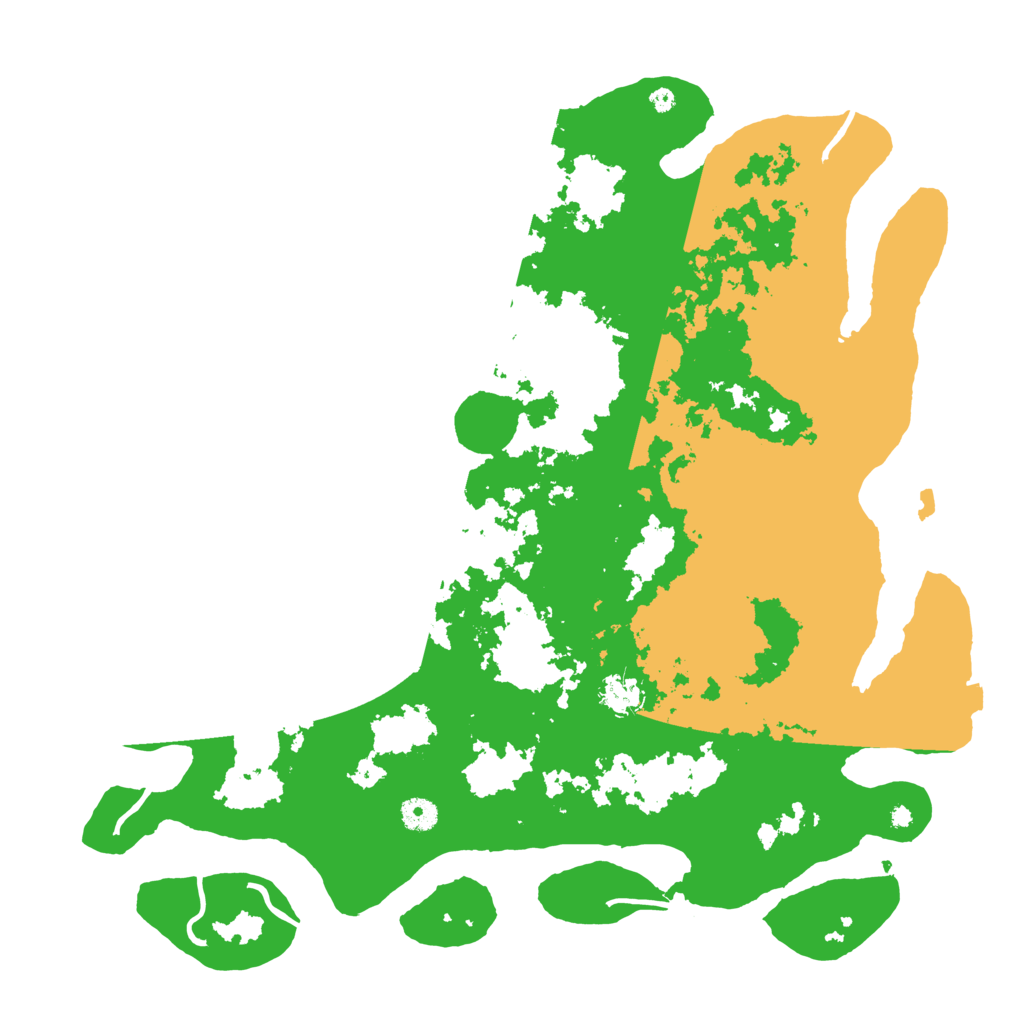 Biome Rust Map: Procedural Map, Size: 4400, Seed: 9211031